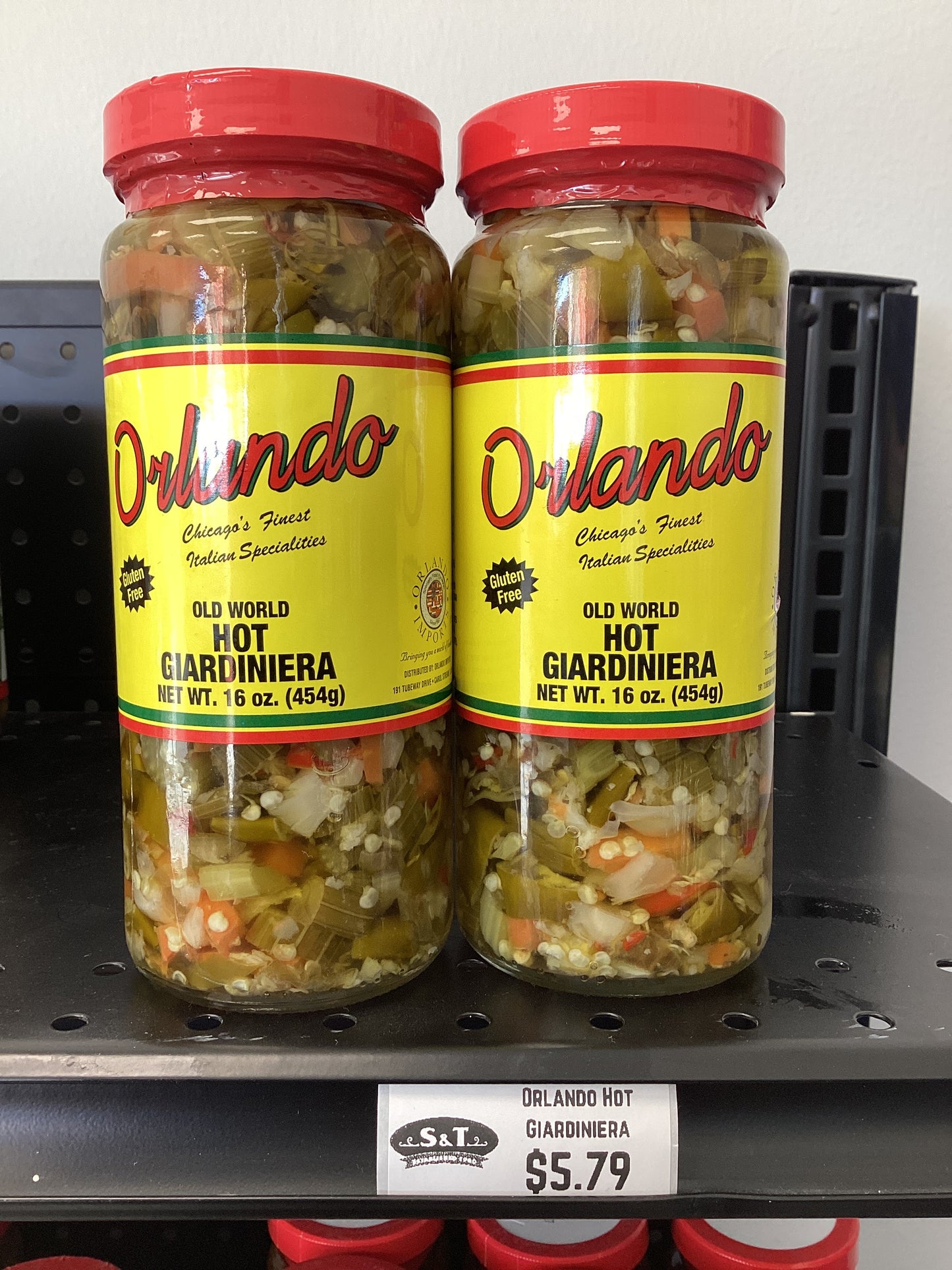 Orlando Hot Giardiniera 16oz