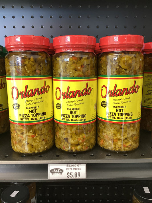 Orlando Hot Pizza Topping 16oz