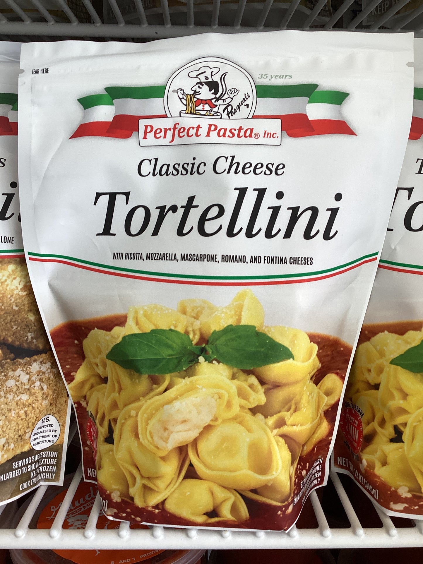 Cheese tortellini