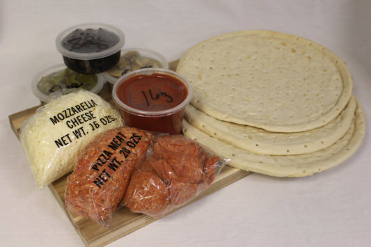 12" Thin Crust Setup (3 pizzas) (Shipping)